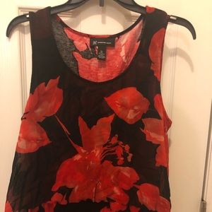 Gorgeous xl floral tank